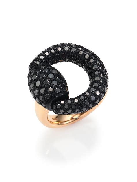 womens gucci ring gold|Gucci black diamond ring.